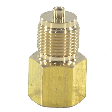 Переходник для манометра Росма 1/4"x1/2" ВР/НР латунный