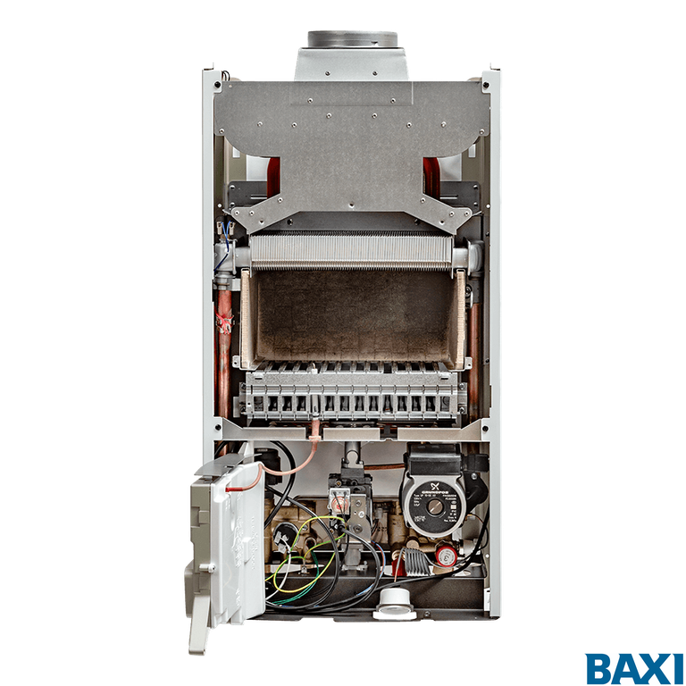 Котёл Baxi ECO Four 1.24 F + Дымоход Stout Stout DN _60/100 мм 850 мм. + Комплект подключения бойлера Baxi