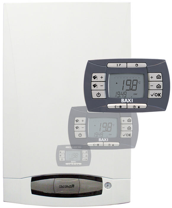 Котёл газовый Baxi NUVOLA-3 Comfort 320 Fi (с бойлером - турбированный - настенный) CSB45732358-