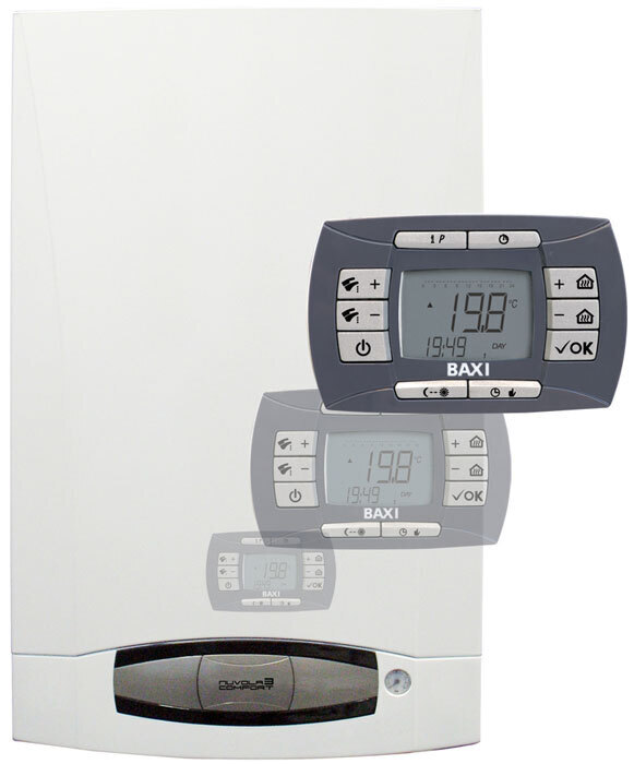 Котёл газовый Baxi NUVOLA-3 Comfort 240 i (с бойлером - атмосферный - настенный) CSB45428358-