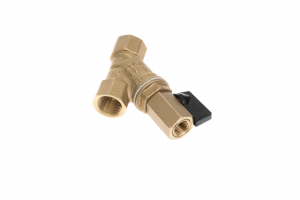 Ридан FVR-DR 065B8346R — Фильтр сетчатый со сливным краном DN50, PN25, Т от -20 °С...130 °С; материал корпуса латунь CW602N