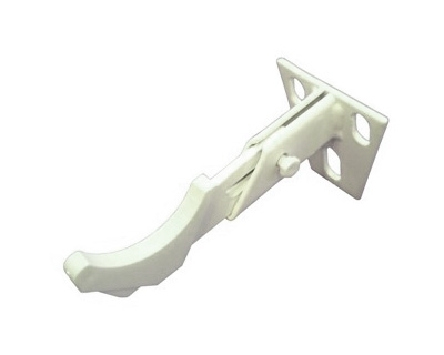 Кронштейн настенный Arbonia W161 белый RAL 9016 регулируемый (69-90 мм)