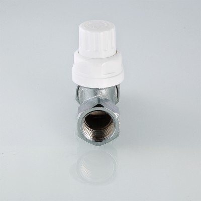 Клапан термостатический Valtec 1/2" прямой с доп. уплотнением арт. VT.032.NR.04 для радиаторов