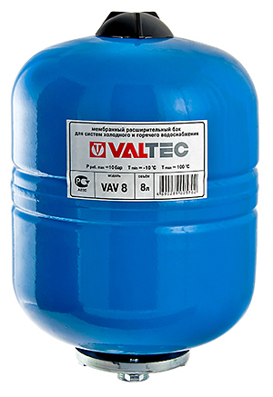 Гидроаккумулятор Valtec VAV 12 вертикальный (VT.AV.B.060012)