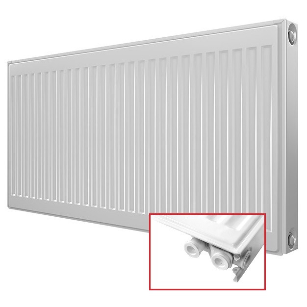 Радиатор панельный Royal Thermo Ventil Compact VC22-500-1900 белый (RAL 9016) с нижним подключением