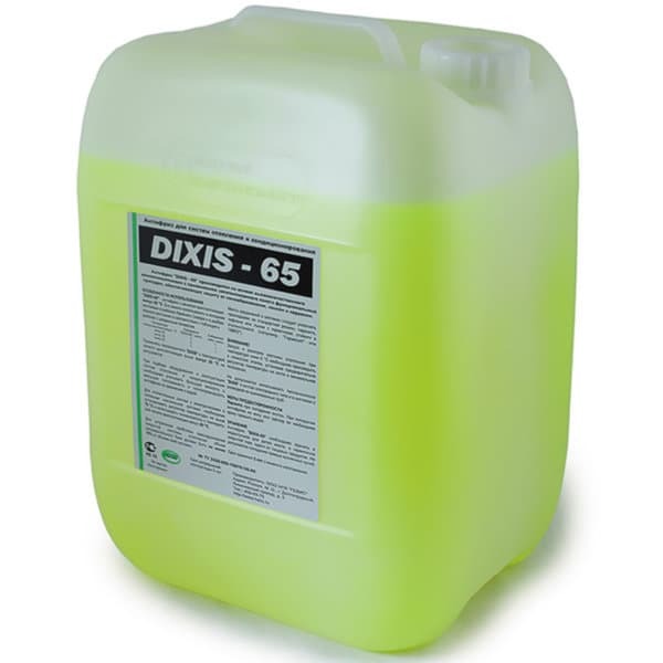 Теплоноситель DIXIS-65 антифриз 20 л (этиленгликоль)
