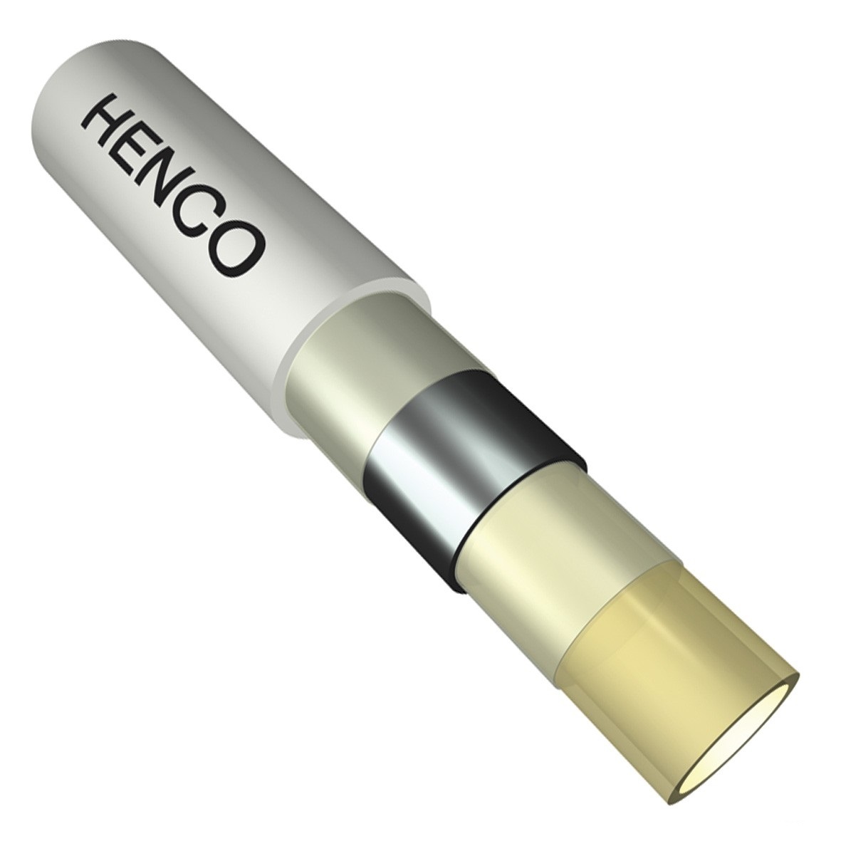 Труба металлопластиковая Henco RIXc 26х3 мм. (1 м.)