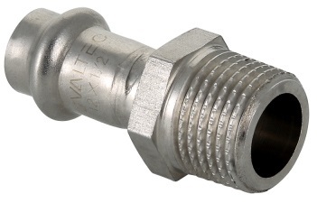 Соединитель Valtec 28х3/4" НР (пресс-фитинги из нерж. стали серии VTi.901.I)