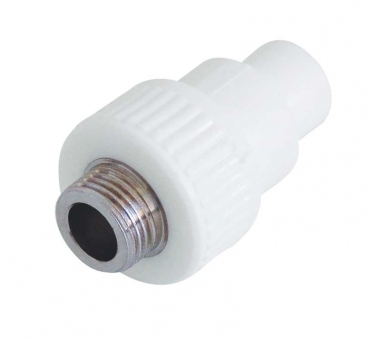 Муфта комбинированная Kalde 25x1/2" НР наружная резьба полипропиленовая 3222-nmo-250b00