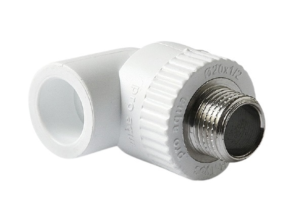 Угольник комбинированный Pro Aqua 32х1/2" НР с наружной резьбой полипропиленовый