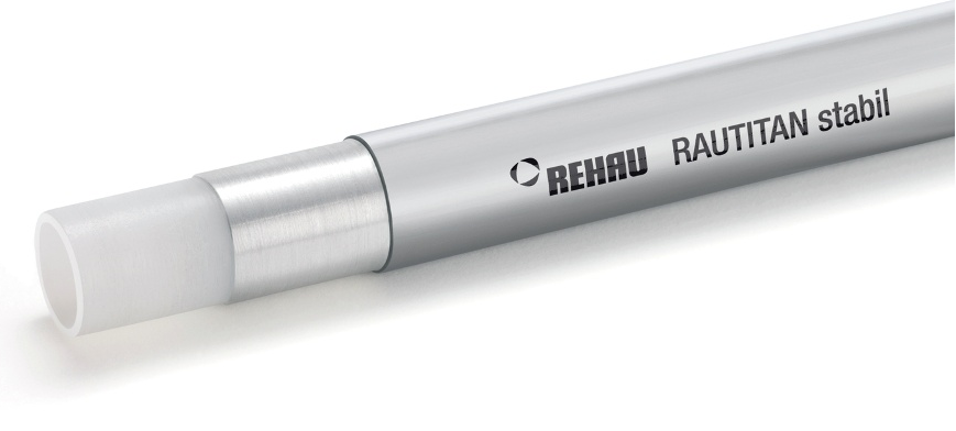 Труба Rehau Rautitan Stabil 16.2х2.6 мм. универсальная металлополимерная (арт. 11301211100)