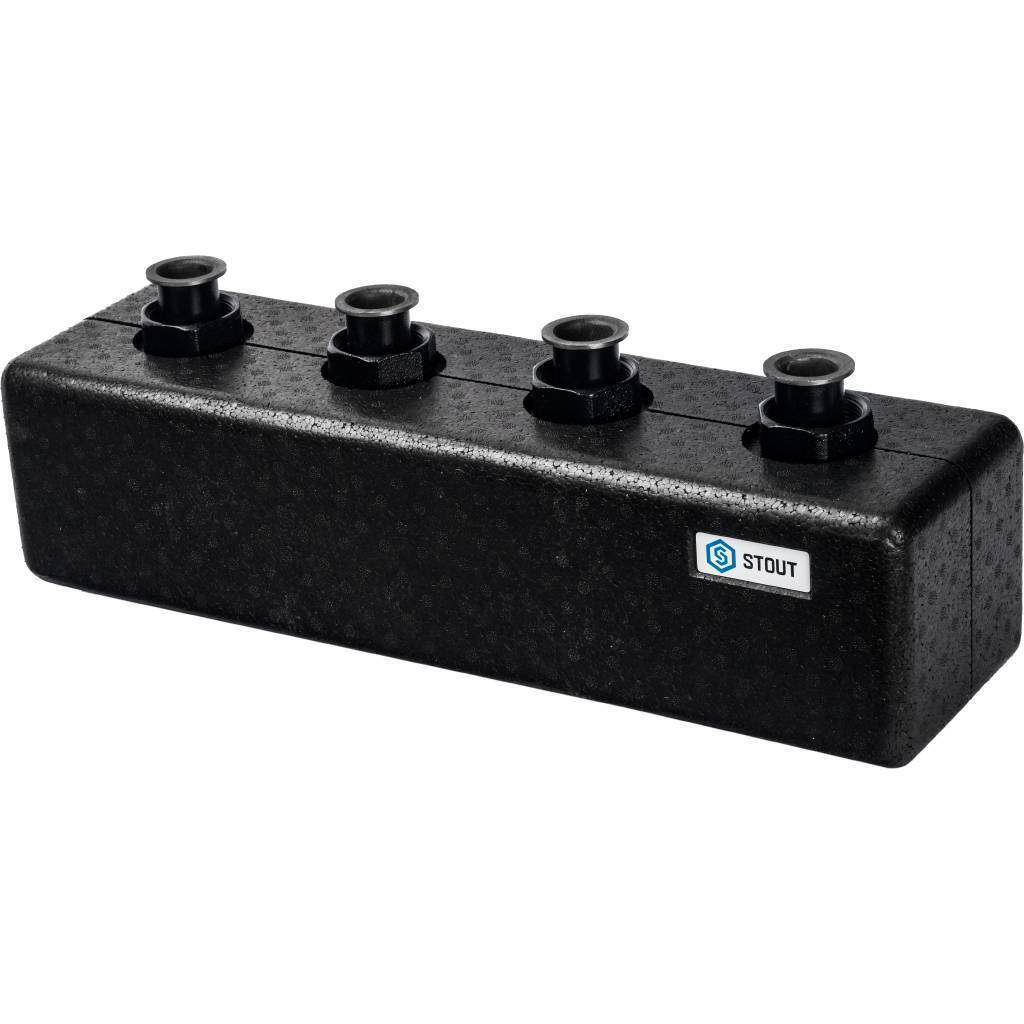 Коллектор Stout 1" на 2-3 отопительных контура SDG-0017-004023