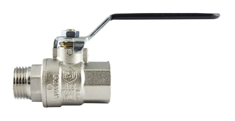 Кран шаровый Stout 3/4" ВР/НР полнопроходной (ручка рычаг) SVB-0003-000020