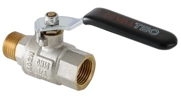 Кран шаровой Valtec Perfect 1" ВР/НР ручка-рычаг (арт. VT.315.N.06)