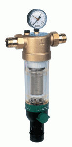 Honeywell Фильтр тонкой очистки с обратной промывкой DN40 (11/2) 100мк на холодную воду  F76S-11/2AA