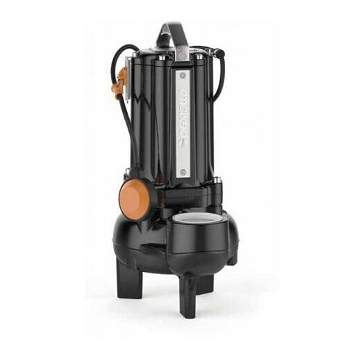 Насос фекальный Pedrollo MC 20/50 (1,5 кВт, Qmax 900 л/мин, Hmax 18 м, 3x400В, кабель 10 м.)