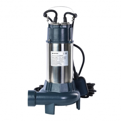 Насос фекальный UNIPUMP FEKACUT V1100DF (1.1 кВт, Hmax 10 м, 270 л/мин, 1x220В)